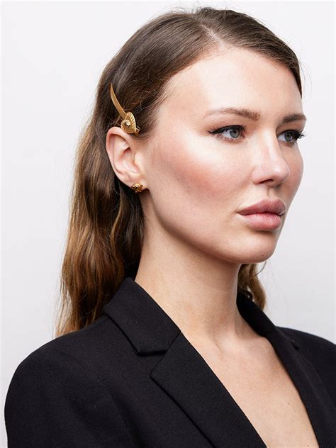 versace medusa hair clips|Versace Medusa Head.